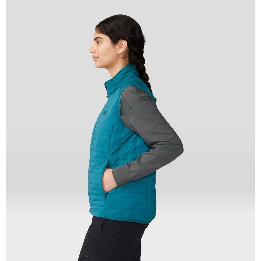 NEW Mountain Headwear Vest Womens Size XL Teal Stretchdown Lightweight Down Vest - Picture 4 of 10
